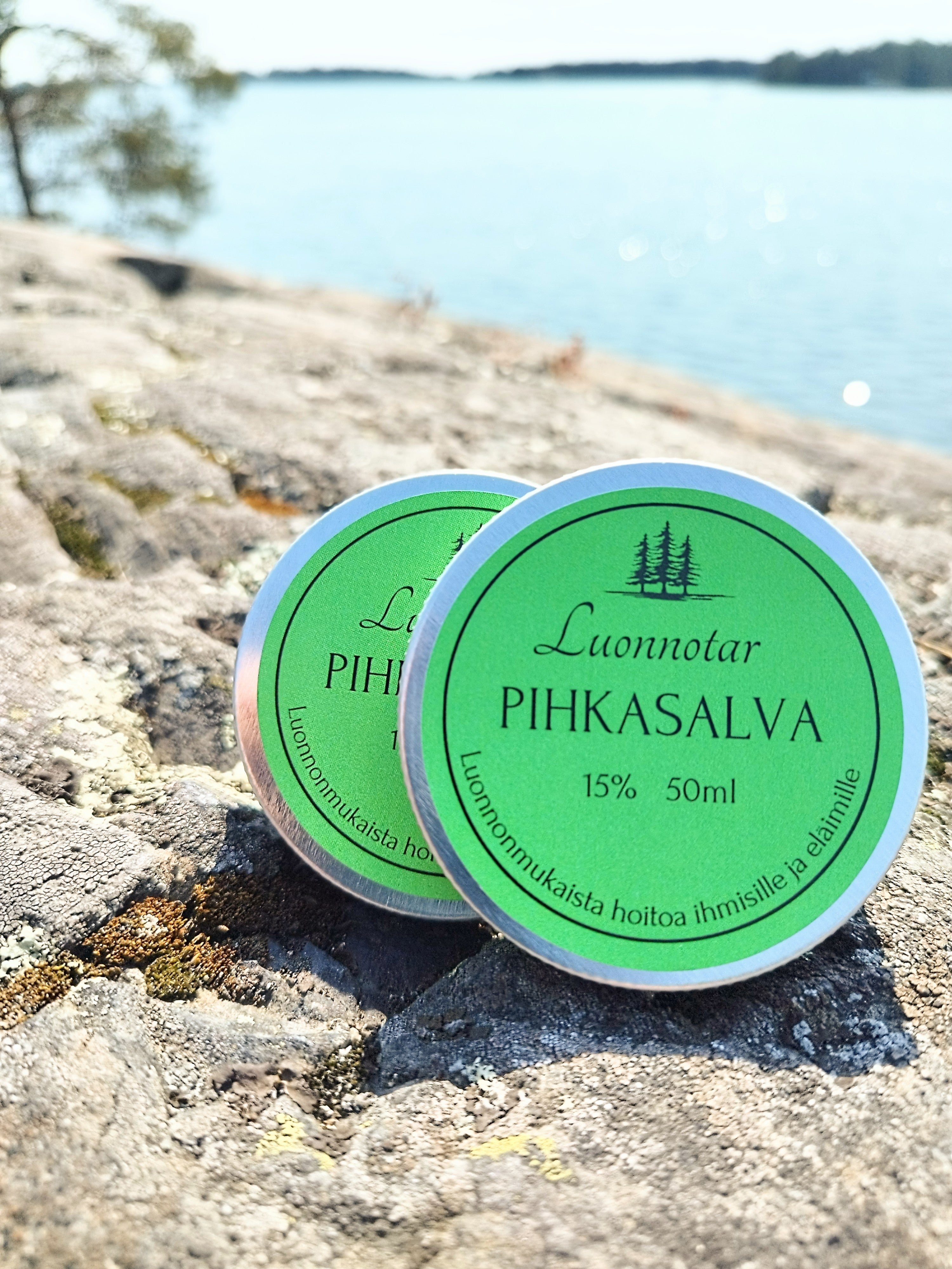 2 x Pihkasalva 15% isoissa 50ml purkeissa