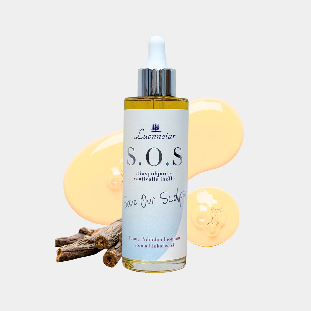 - 40%!🔥 Huippu-uutuus S.O.S Hiuspohjaöljy 80 ml