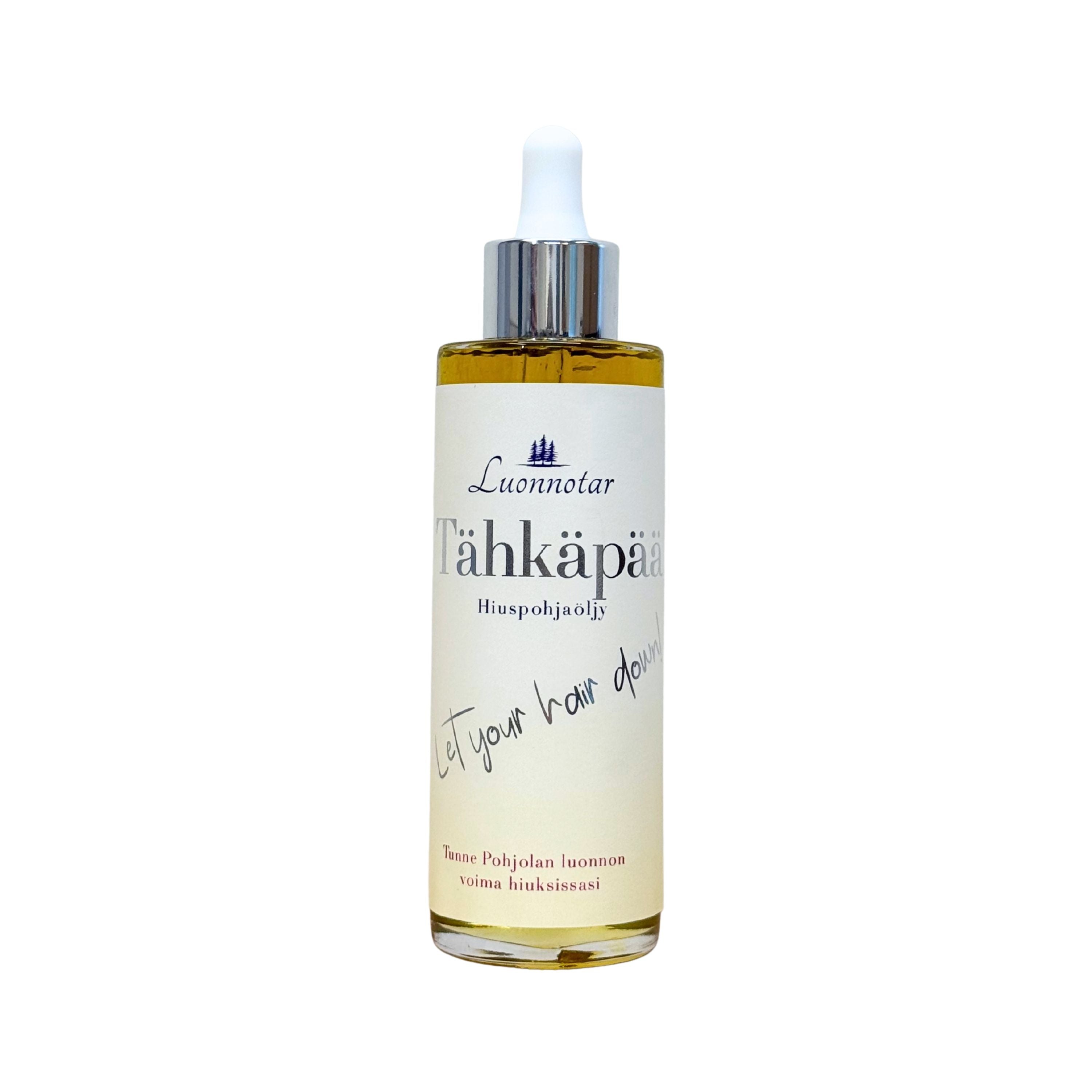 Uutuus!🔥 Luonnotar Tähkäpää Hiuspohjaöljy 80 ml
