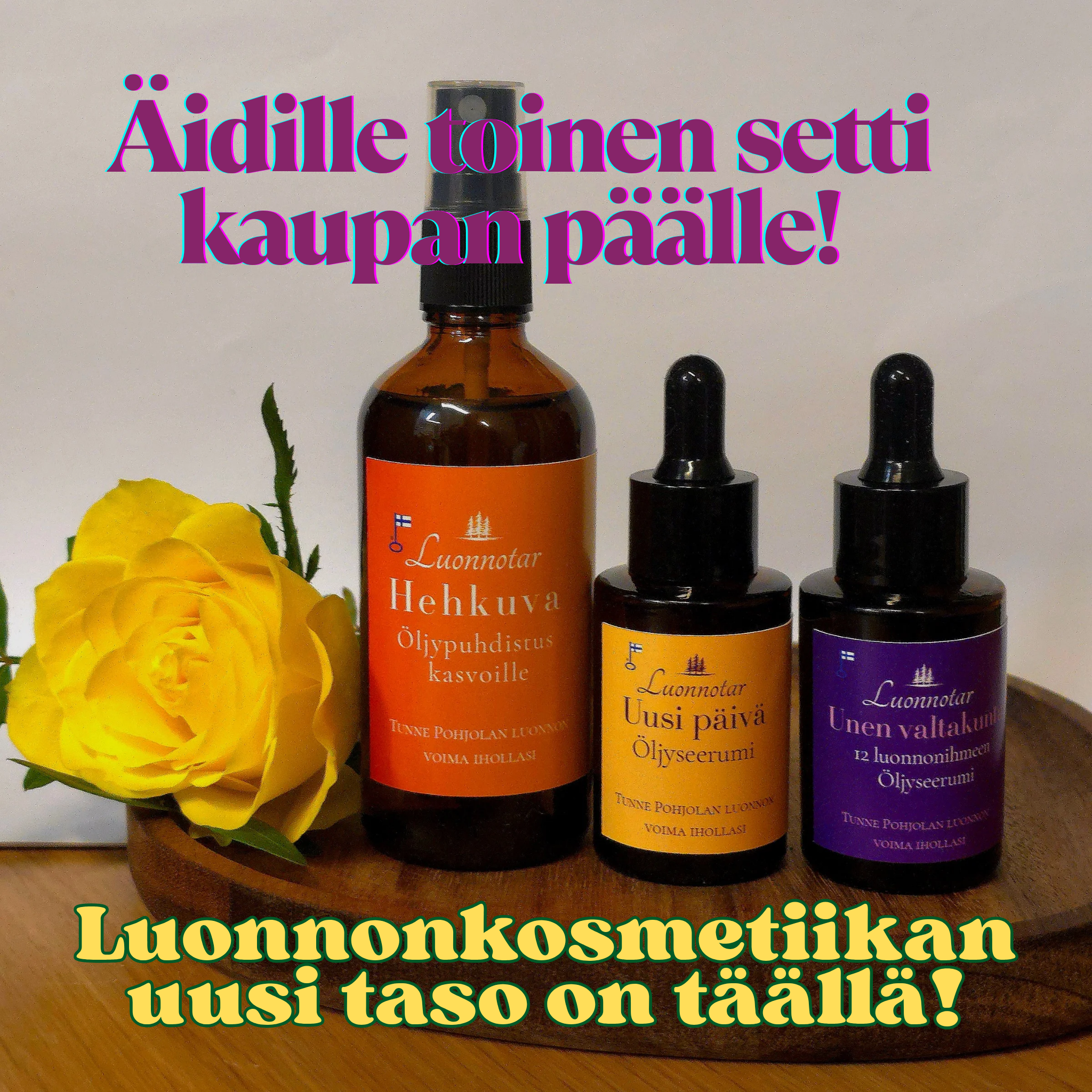 -50% tuotteiden arvosta! Kaksi pakettia yhden hinnalla! Huippu-uutuudet äidille kaupan päälle!💥