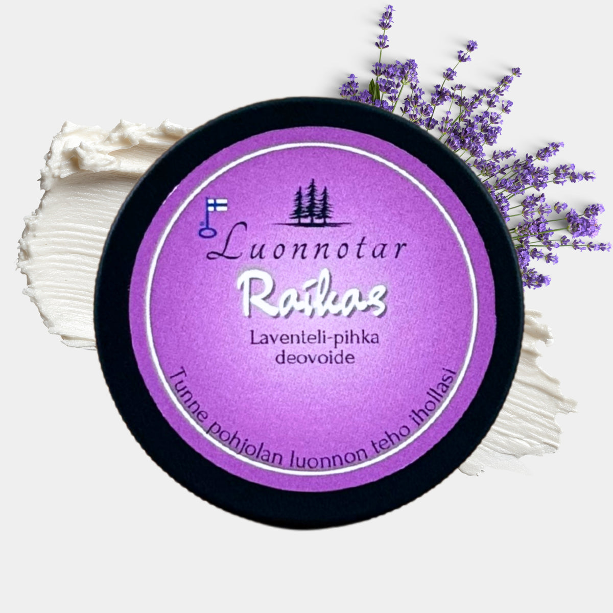 Uutuus! Luonnotar Raikas Deovoide laventeli 35ml