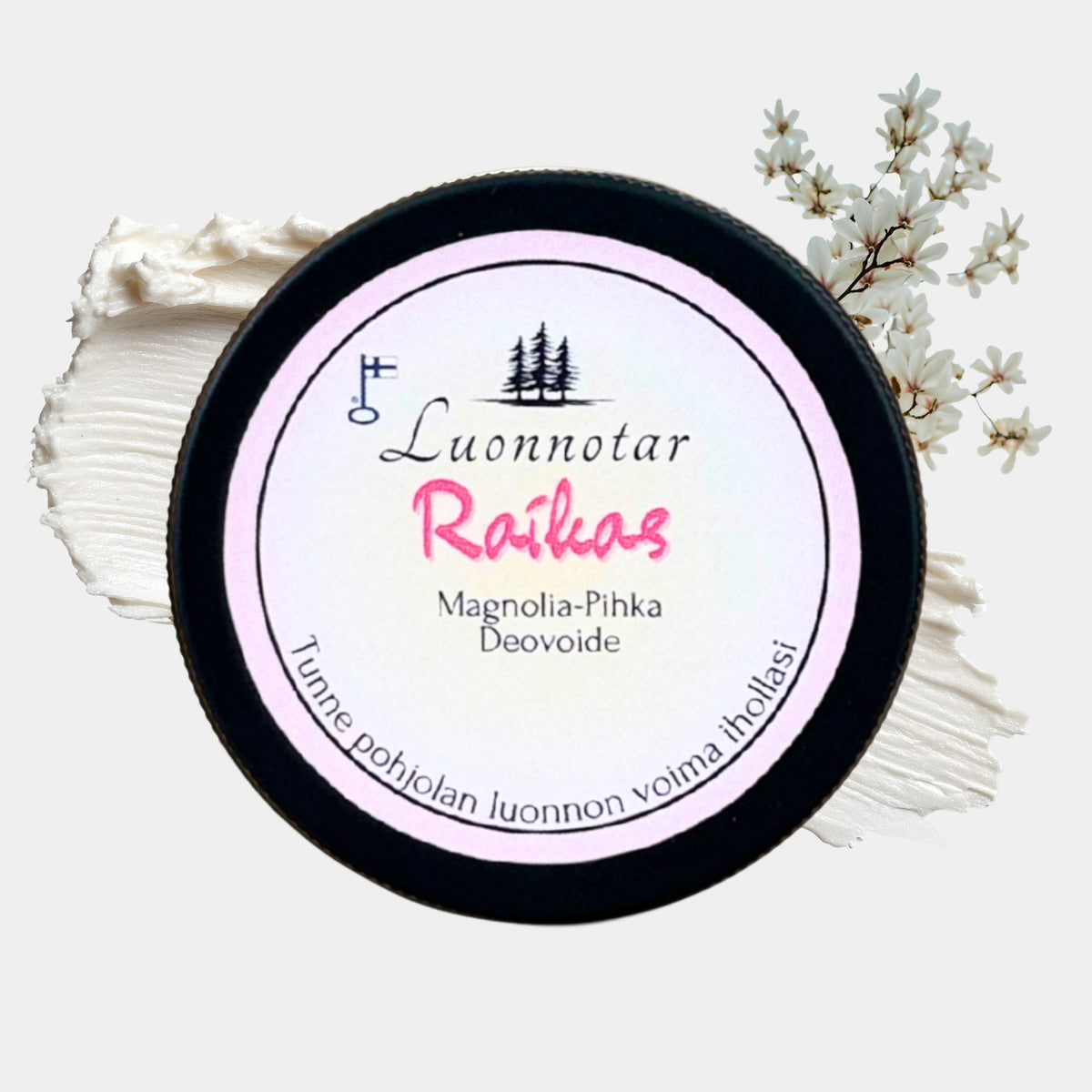Uutuus! Luonnotar Raikas Deovoide magnolia 35ml