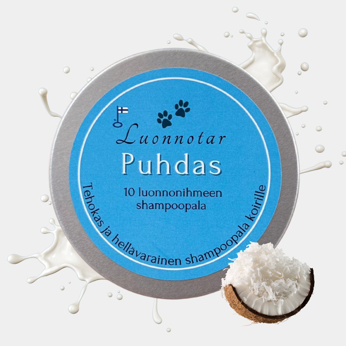 Puhdas palashampoo koirille