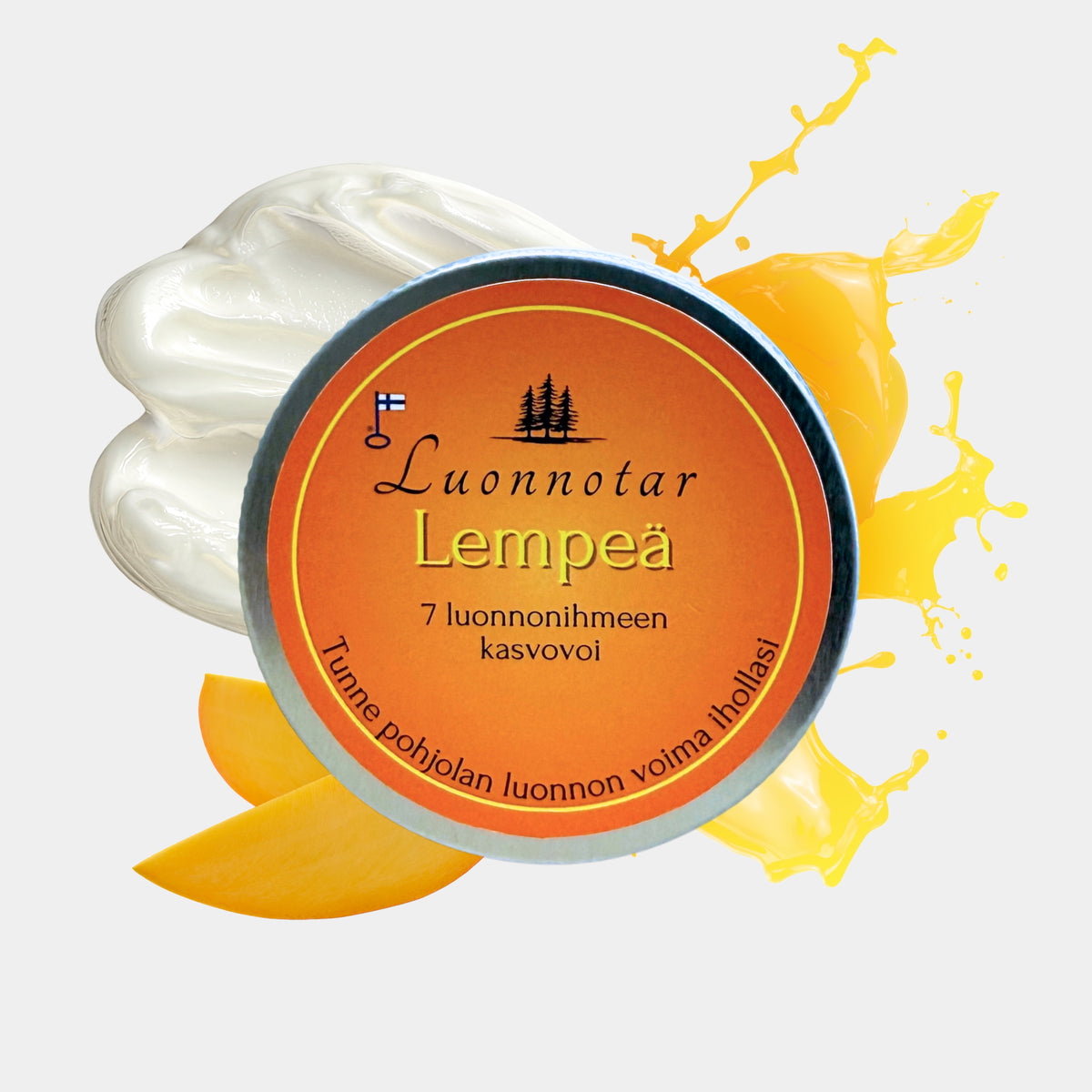 Luonnotar Lempeä 7 luonnonihmeen kasvovoi 50ml tuoksulla