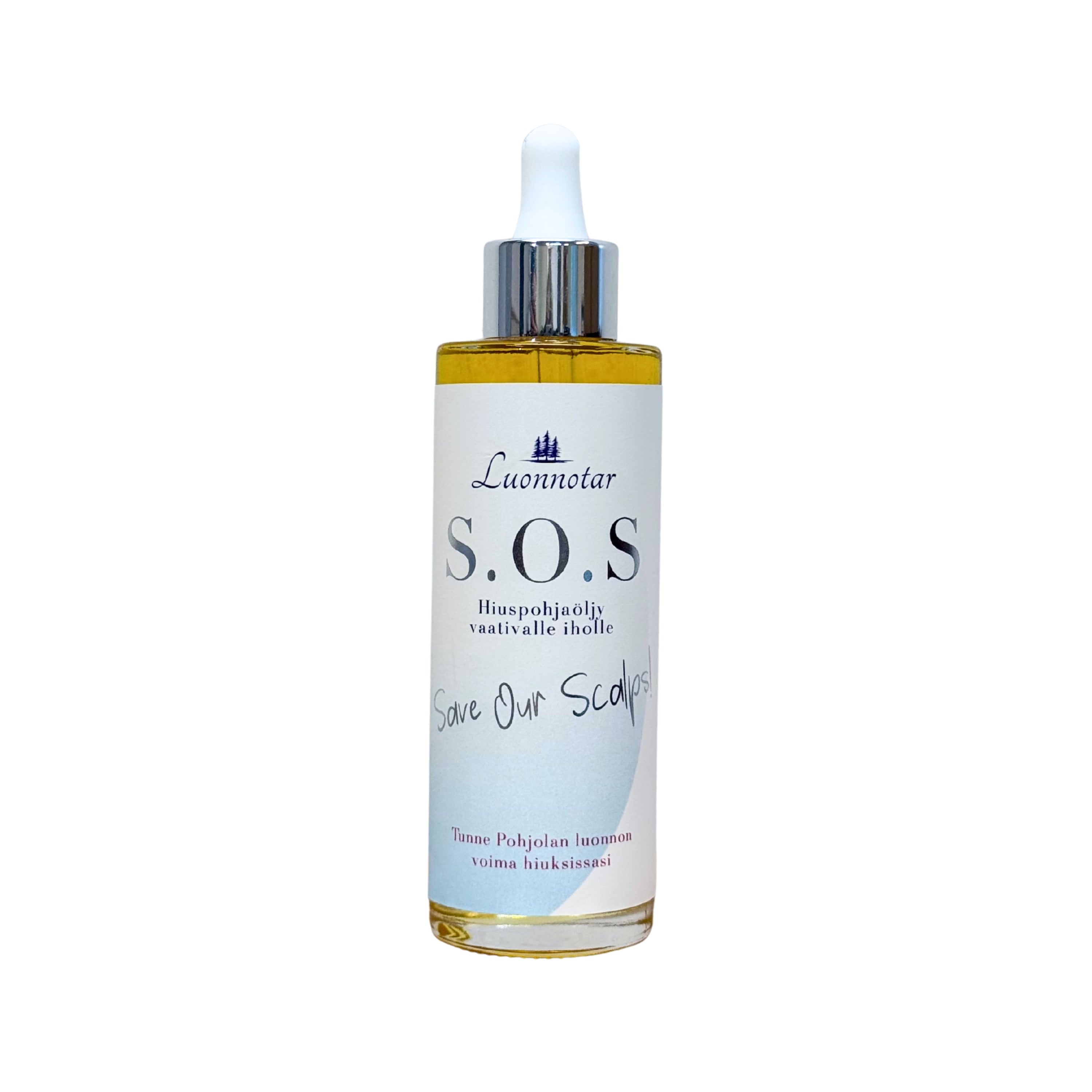 Uutuus!🔥 Luonnotar S.O.S Hiuspohjaöljy 80 ml