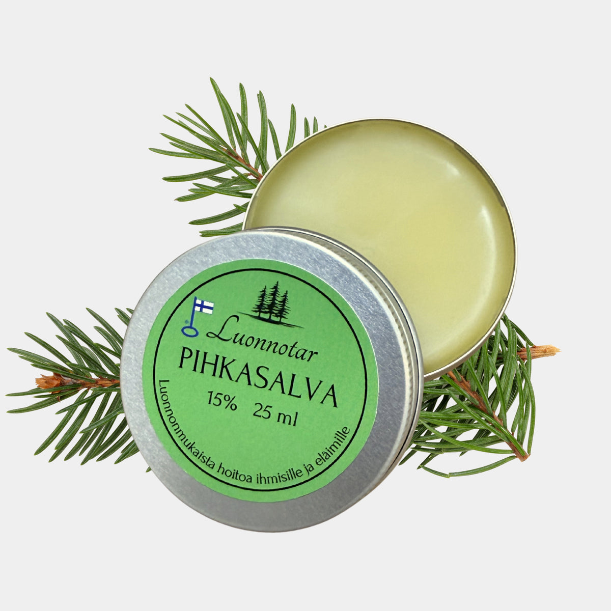 Pihkasalva 15% suositussa 25ml koossa